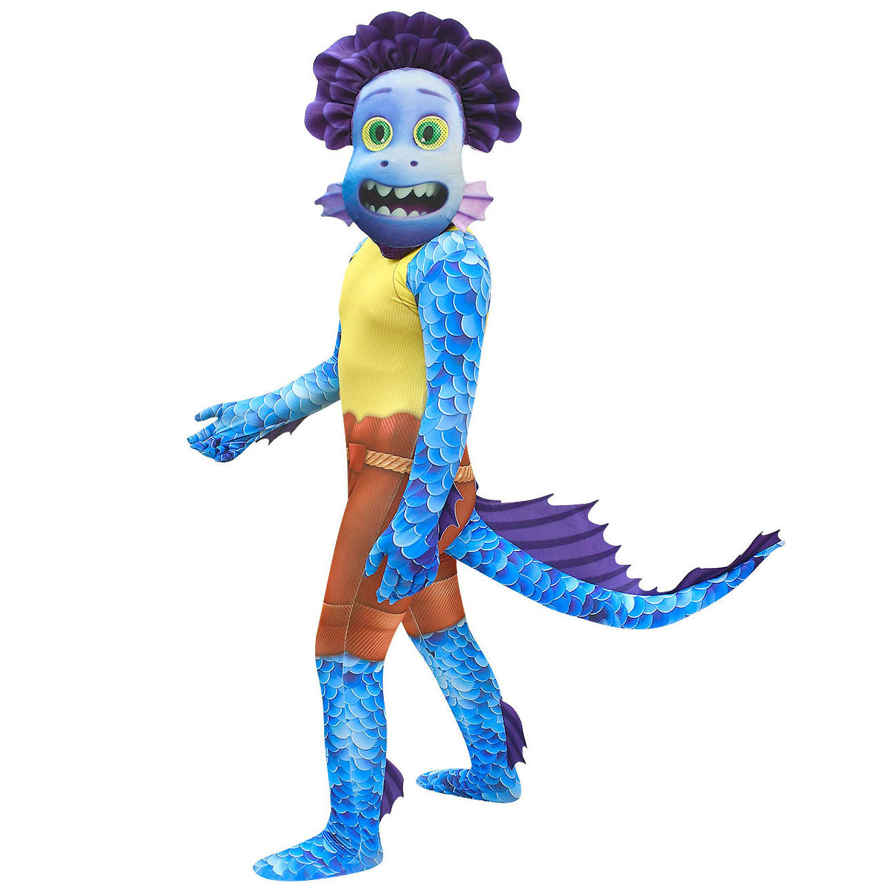 Children's Halloween Sea Monster Costume - Cartoon Style - Perfect for Trick-or-Treat & Parties