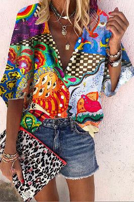 Laura – Personalized Patterns Women's Blouse