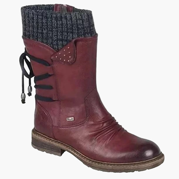 Women's Winter Boots Vintage Style Comfortable & Waterproof for Snow and Daily Use