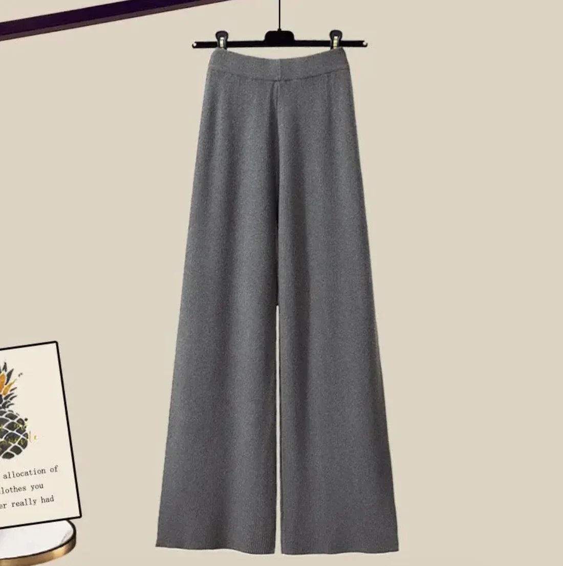 Women's Three-Piece Comfort Set – Fashionable Long-Sleeve Outfit for Home & Leisure Time