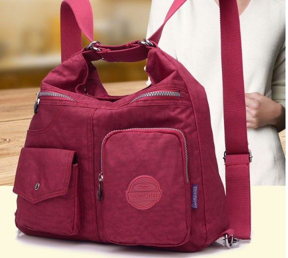 Ruth – Luxury Waterproof Nylon Shoulder Bag with Large Capacity