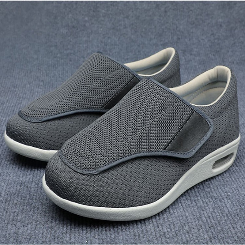 Men's Orthopedic Comfort Slip-On Shoes for Diabetics – Extra Wide and Easily Adjustable
