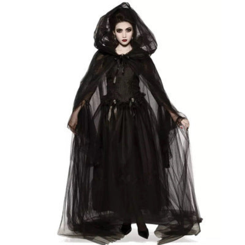 Halloween Women Witch Costume - Luxury Magical Dress for Party & Dressing Up