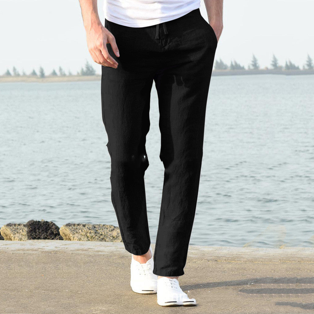 Men's Casual Summer Pants with Relaxed Fit – Perfect for Vacation or Leisure Time
