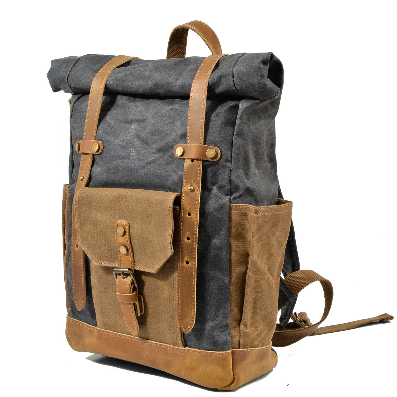 Bobby – Retro Contrasting Waterproof Backpack