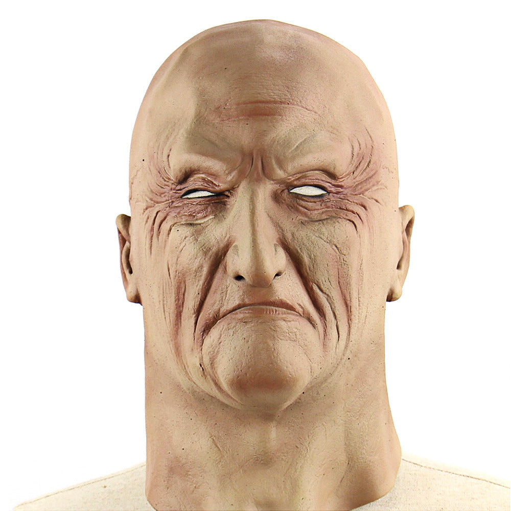 Halloween Mask for Adults – Creepy Demon with Vampire Teeth – Perfect for Halloween Party, Costume Party and Trick-or-Treat