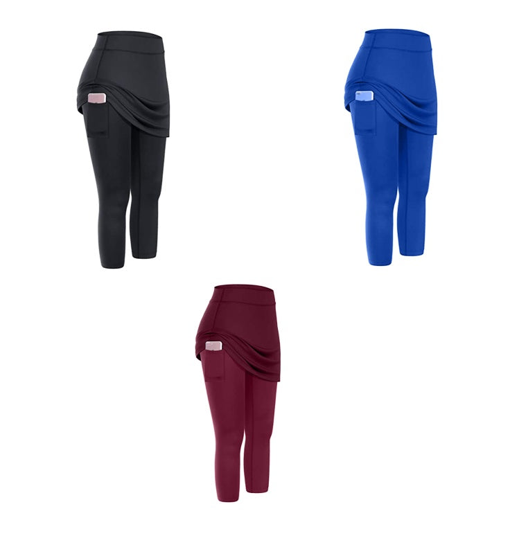 Audrey – Sporty Skirt Leggings for Women with Pockets