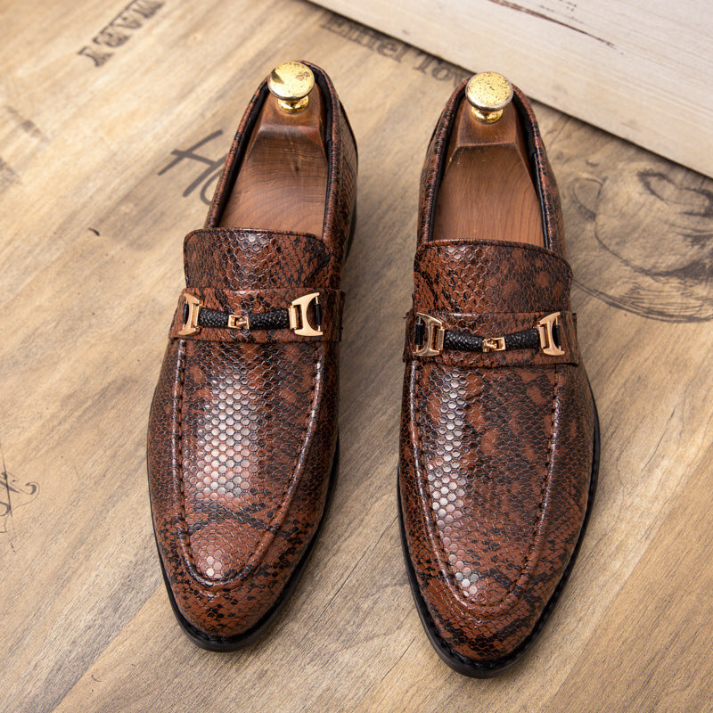 Thomas – Red Vegan Leather Wedding Shoes for Men