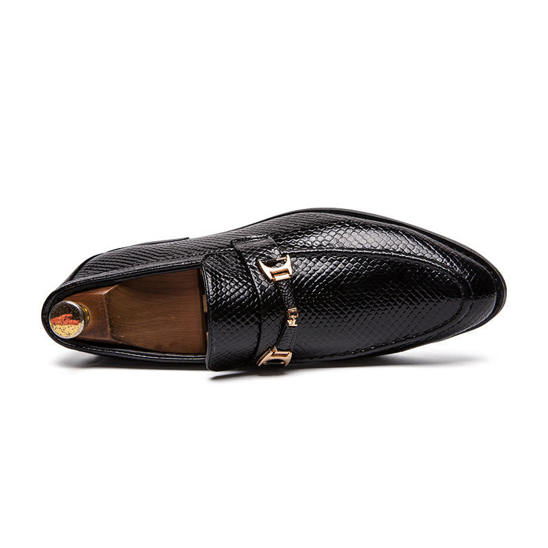 Thomas – Red Vegan Leather Wedding Shoes for Men