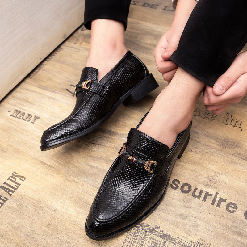 Thomas – Red Vegan Leather Wedding Shoes for Men