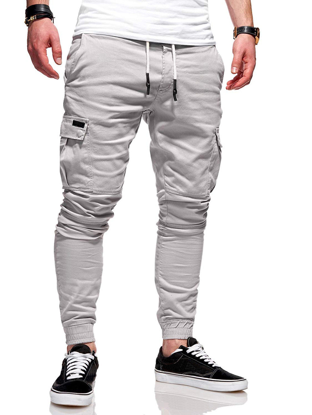 Colin – Elastic Sporty Baggy Pants for Men
