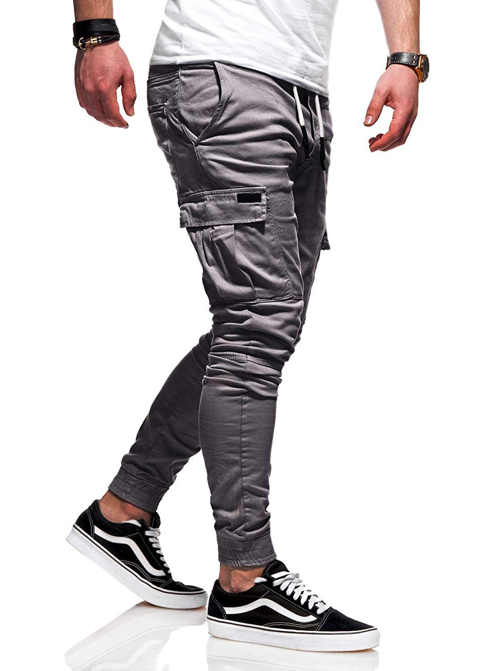 Colin – Elastic Sporty Baggy Pants for Men