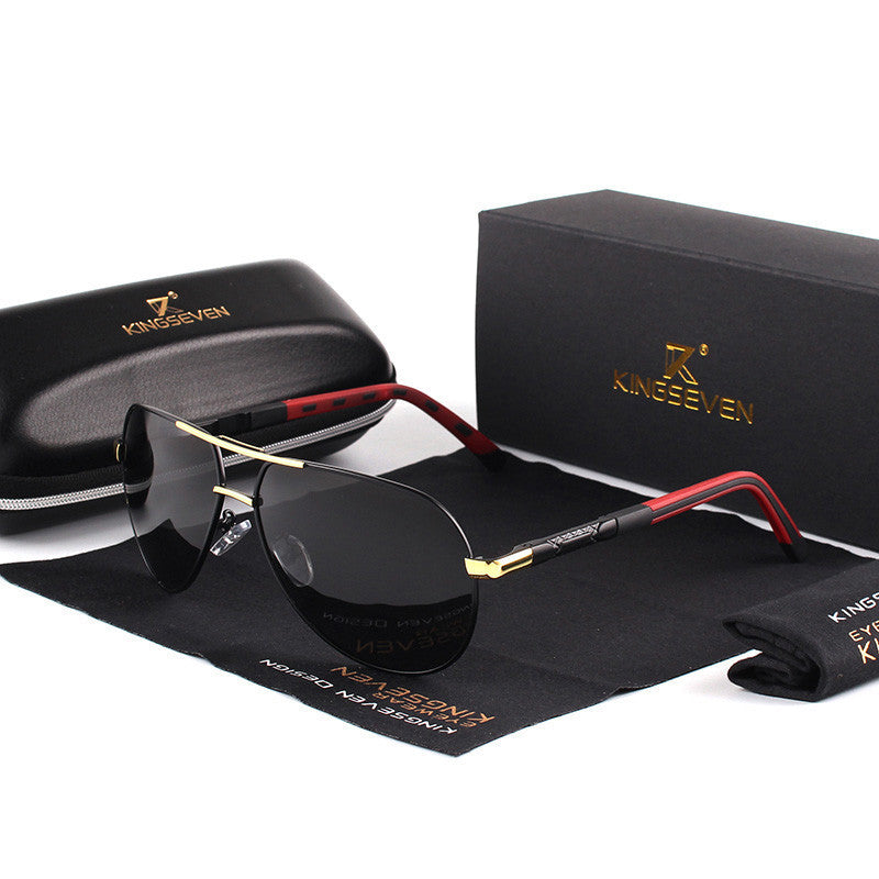 King7 – Unisex Pilot Sunglasses – Stylish Mirrored Lenses with UV Protection