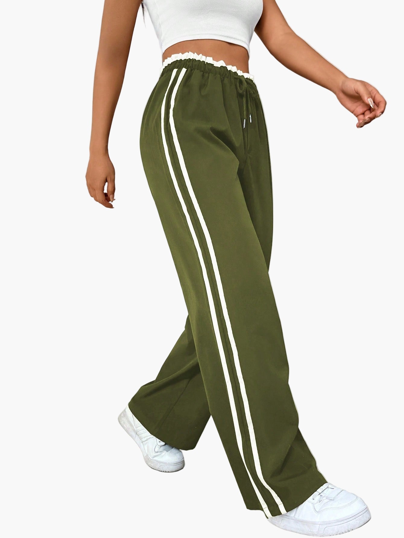 Women's Sporty Wide-Leg Sweatpants for Casual and Streetwear