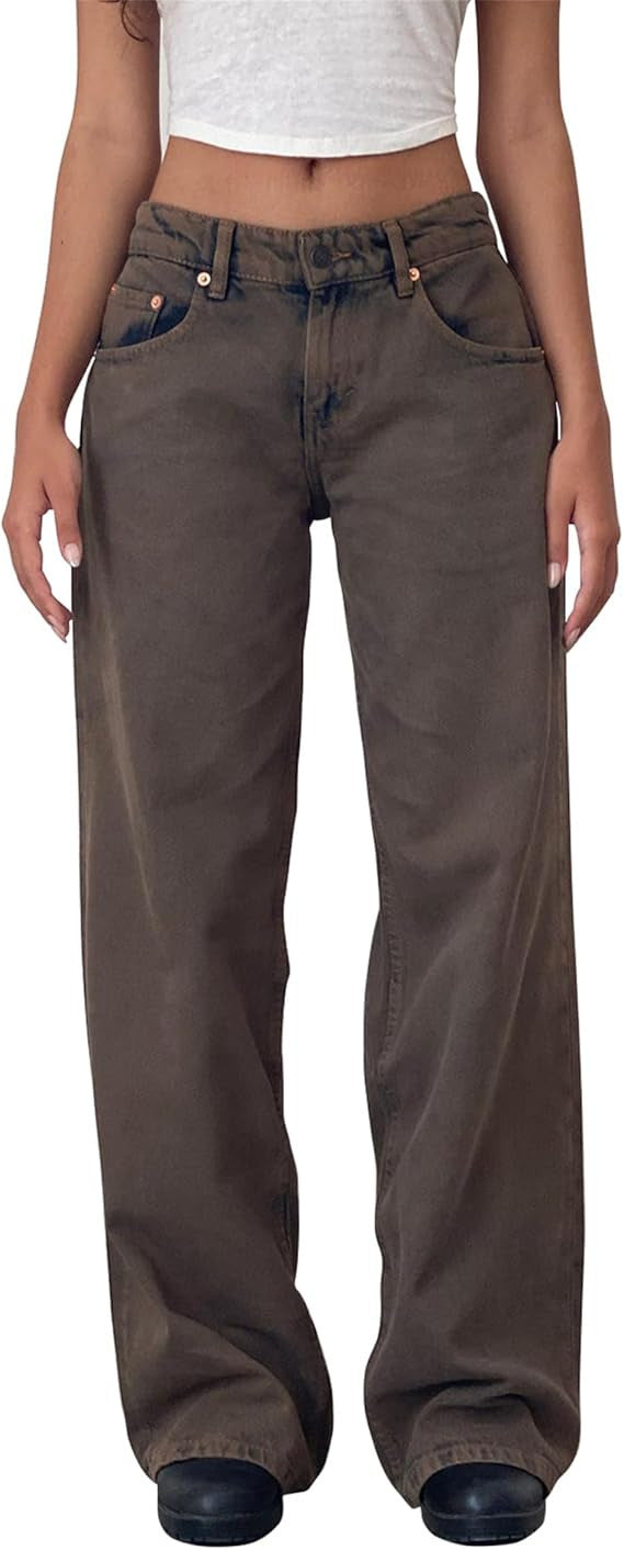 Vanessa – Wide Denim Pants with Feminine Cut