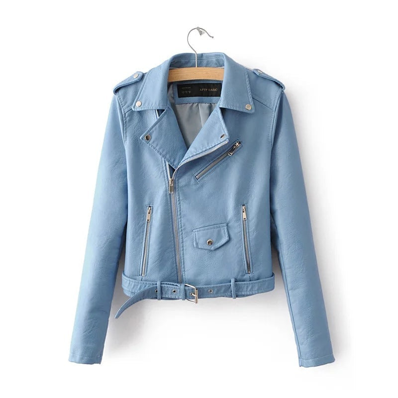 Rose – Korean Women's Vegan Leather Jacket