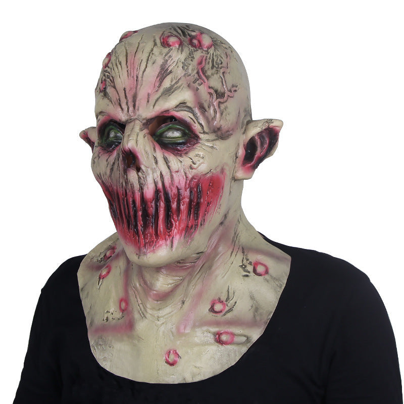 Halloween Deadly Silence Mask for Adults Unisex – Creepy Latex Mask for Party, Trick-or-Treat and Party Decoration