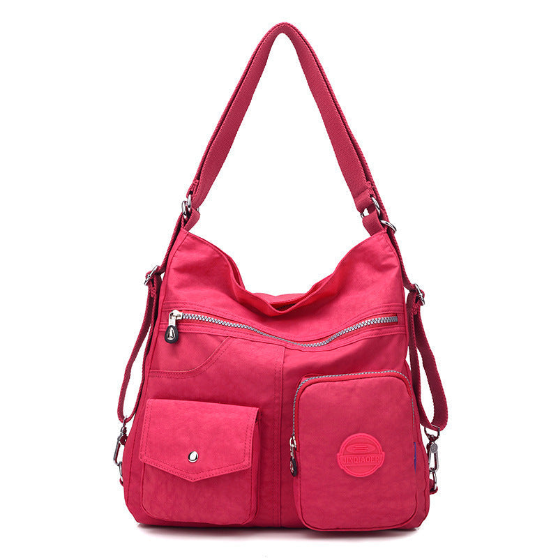 Ruth – Luxury Waterproof Nylon Shoulder Bag with Large Capacity