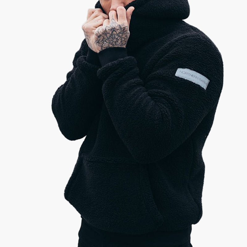 Men's Fleece Hoodie – Comfortable Casual Hoodie for Winter & Loungewear