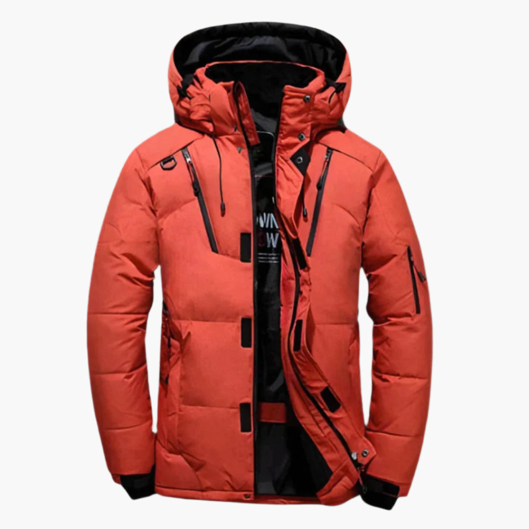 Men's Winter Jacket Quilted – Sporty & Functional Outdoor Jacket for Cold Days