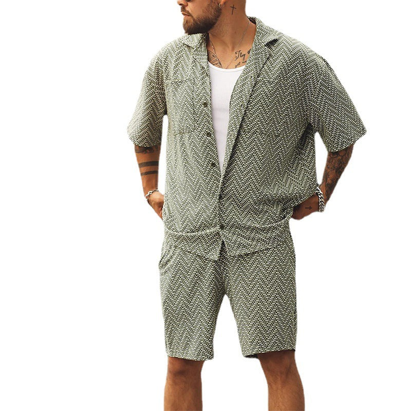 Russell – Casual Shirt with Short Sleeves for Men