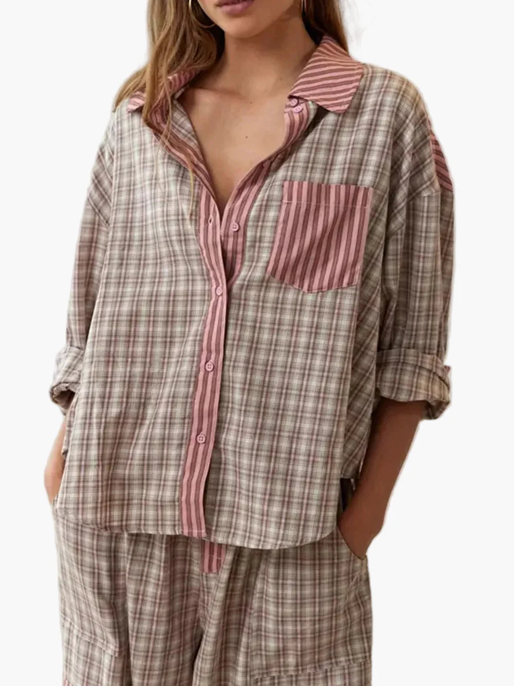 Women's Pajama Set for Comfort and Style – Loose and Ideal for All Seasons