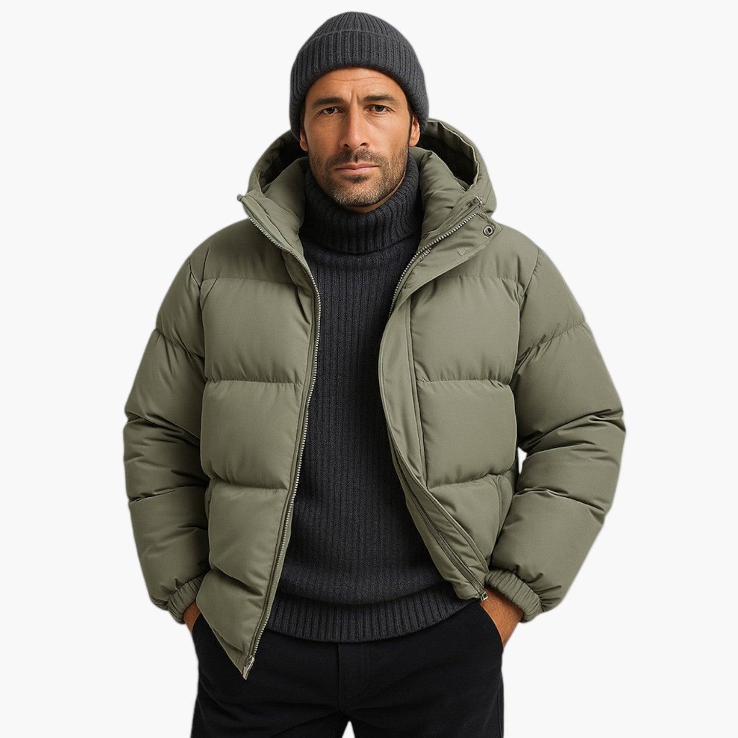 Unisex Winter Parka Jacket – Warm Waterproof Puffer for Outdoors and City
