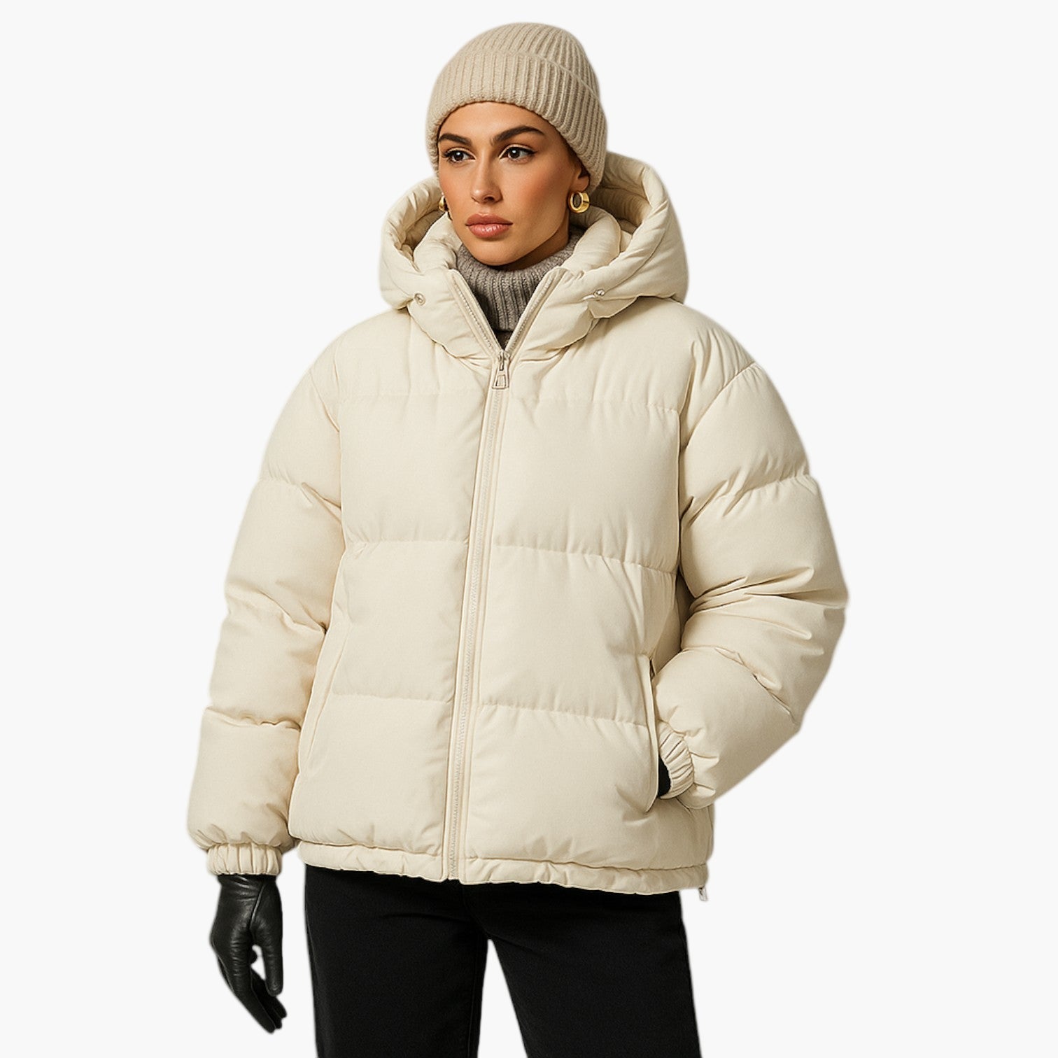 Unisex Winter Parka Jacket – Warm Waterproof Puffer for Outdoors and City