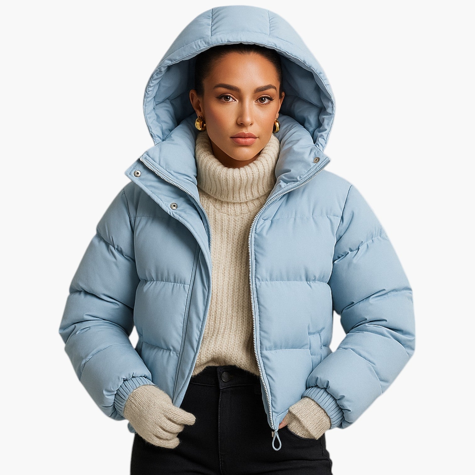 Unisex Winter Parka Jacket – Warm Waterproof Puffer for Outdoors and City