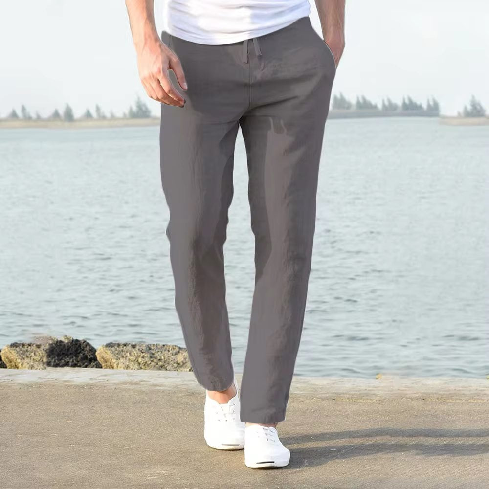 Men's Casual Summer Pants with Relaxed Fit – Perfect for Vacation or Leisure Time