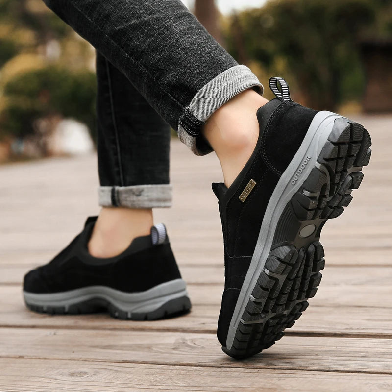 Men's Orthopedic Walking Shoes Slip-on Comfort Outdoor