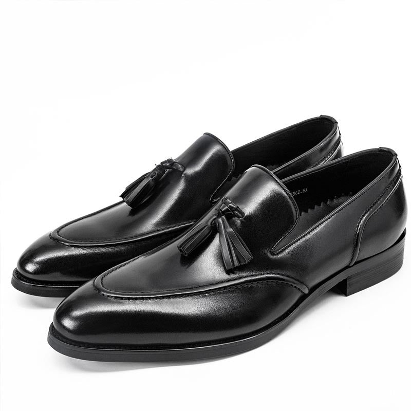 Luxe Men's Loafers with Tassel – Elegant Slip-ons for Business and Casual Use