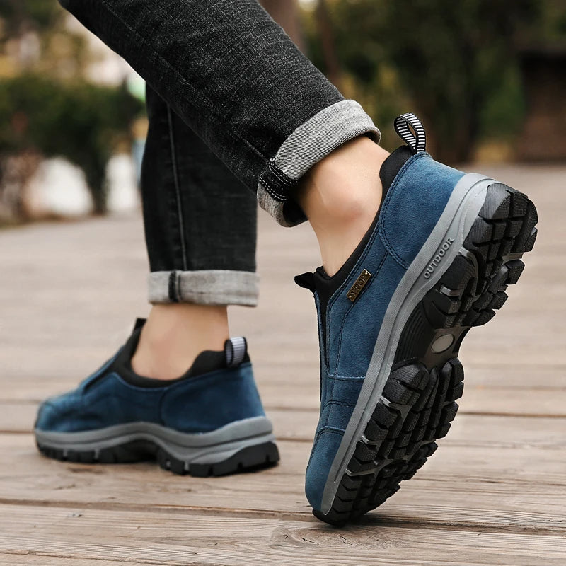 Men's Orthopedic Walking Shoes Slip-on Comfort Outdoor