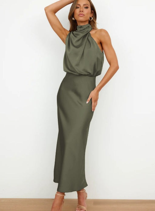 Women's evening dress – Elegant lightweight maxi dress for gala or party in European style