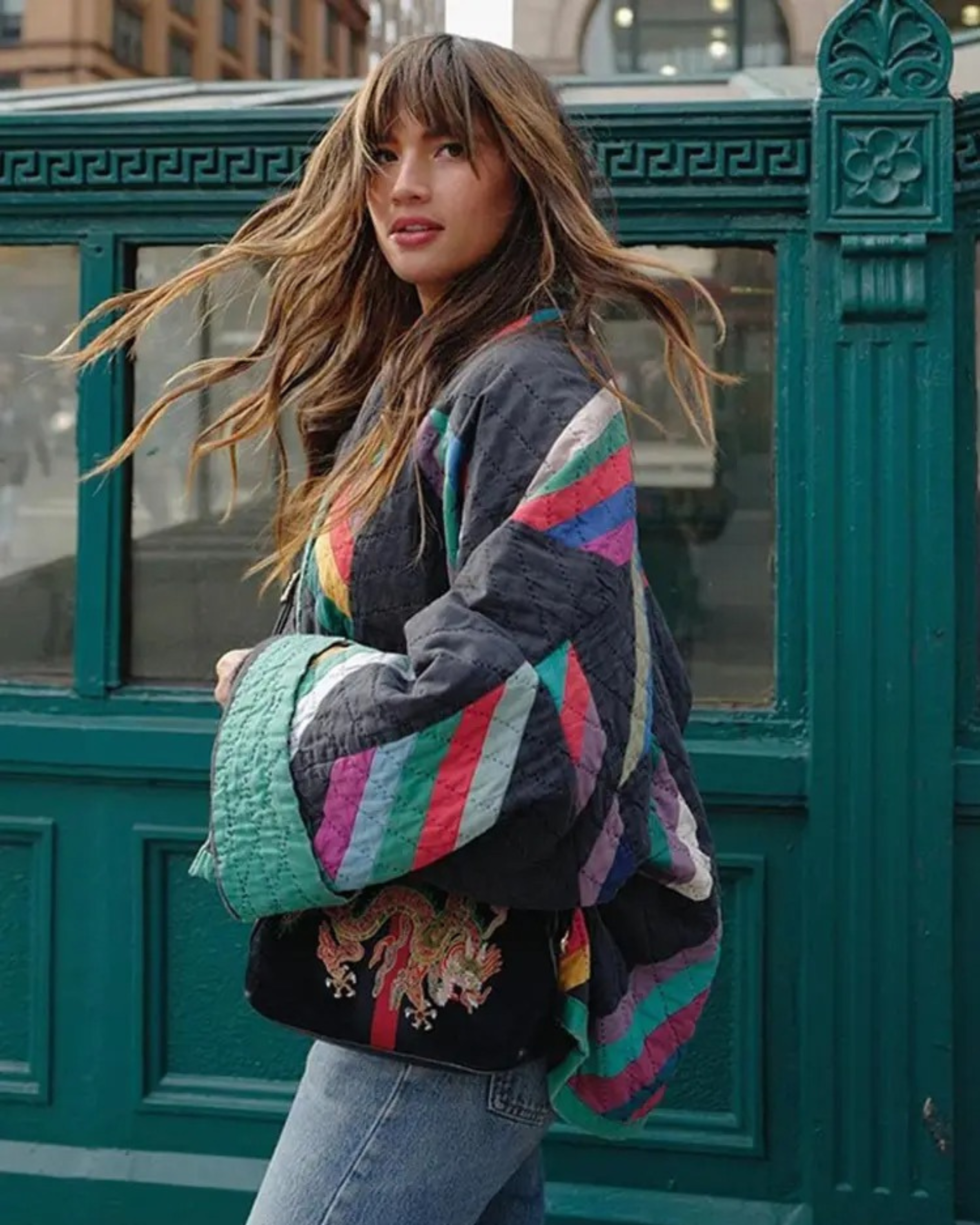 Jessica – Retro Padded Oversized Jacket