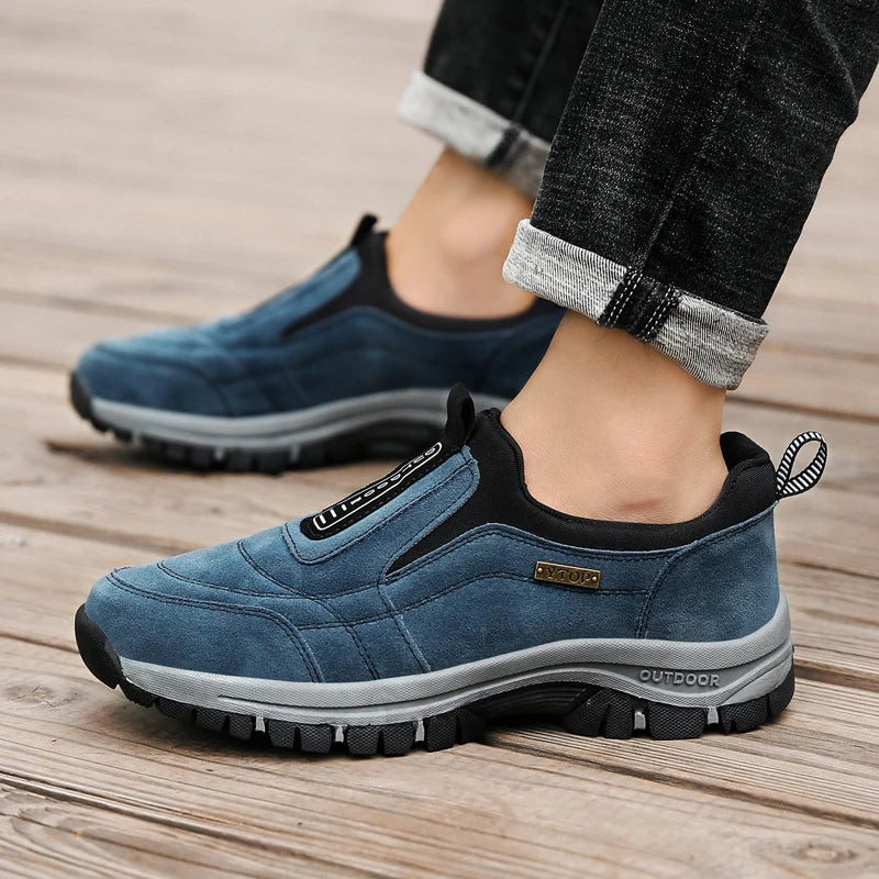 Men's Orthopedic Walking Shoes Slip-on Comfort Outdoor