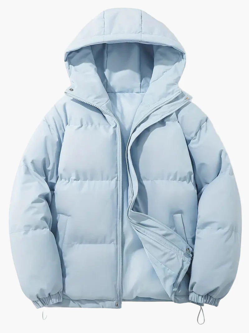 Men's Padded Winter Jacket with Hood – Classic Style and Ultimate Warmth