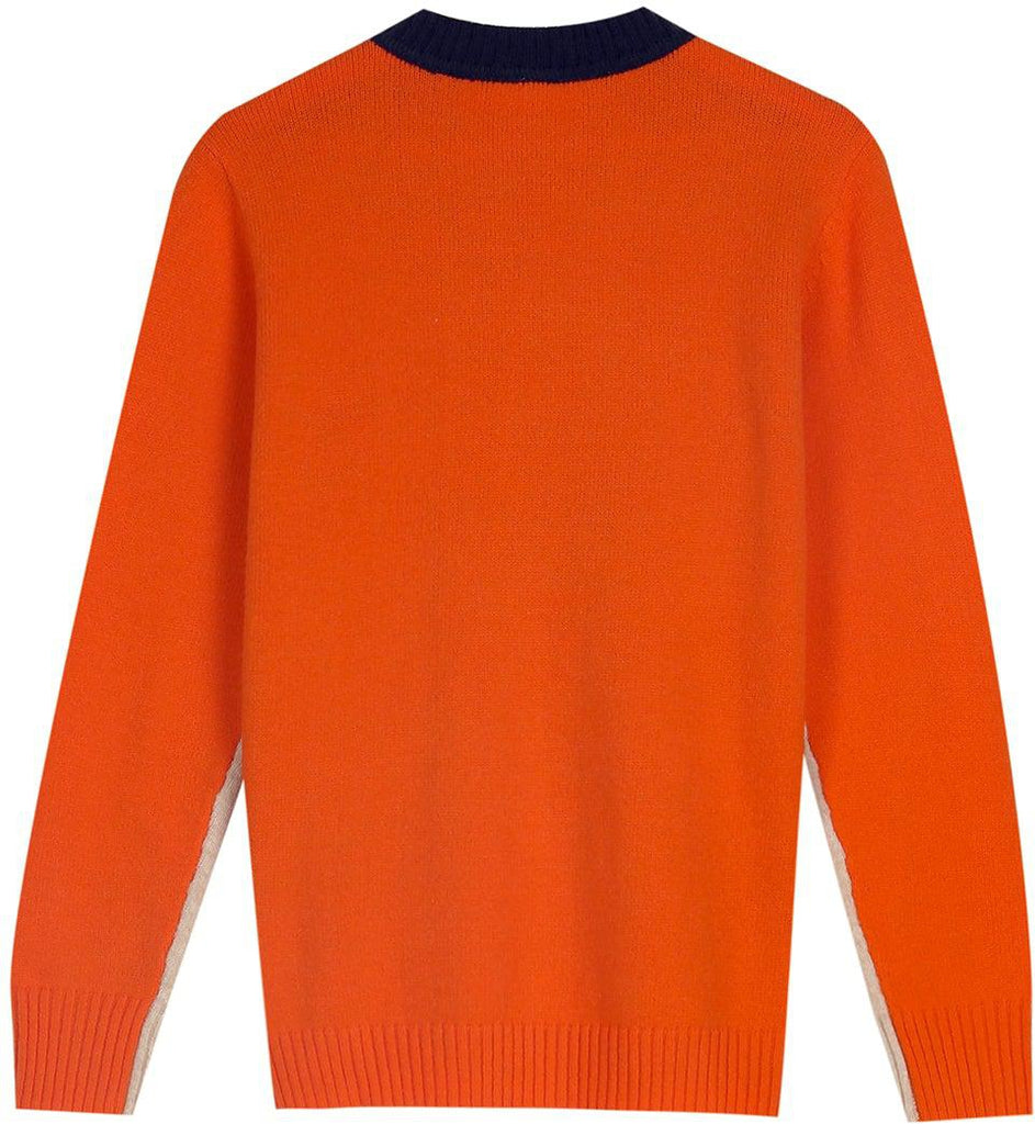 Women's Sweater Colorblock Style – Modern Fitted Sweater for Urban Looks