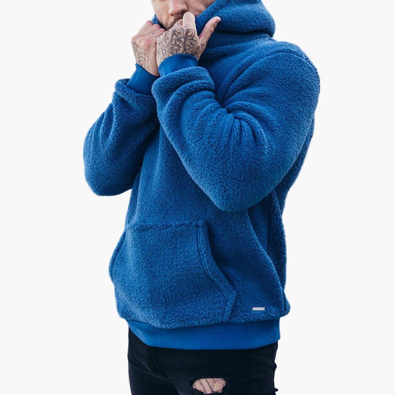 Men's Fleece Hoodie – Comfortable Casual Hoodie for Winter & Loungewear