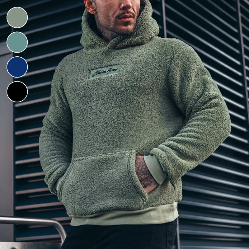 Men's Fleece Hoodie – Comfortable Casual Hoodie for Winter & Loungewear