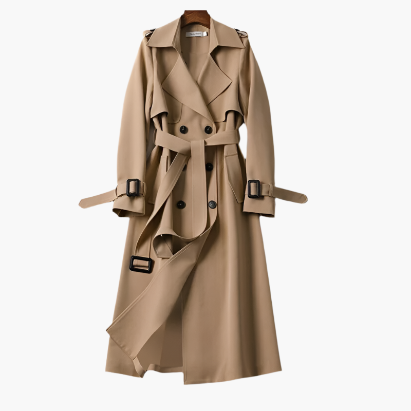 Women's Classic Trench Coat Stylish and Versatile for Every Occasion