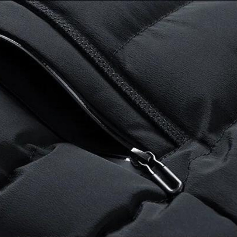 Men's Padded Outdoor Bodywarmer with Hood – Sporty & Comfortable Vest