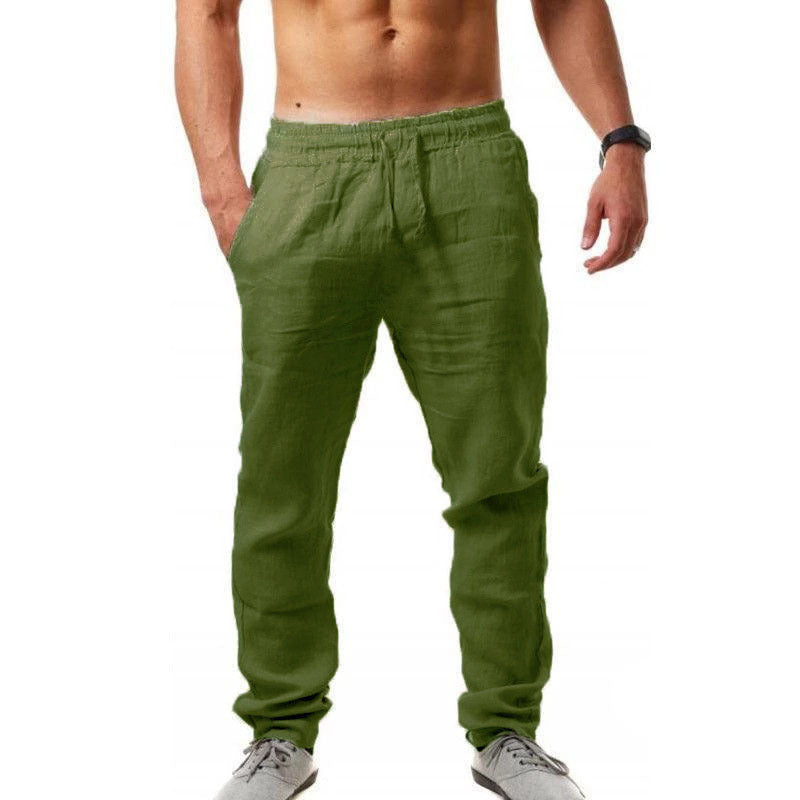 James – Breathable Linen Casual Pants for Men
