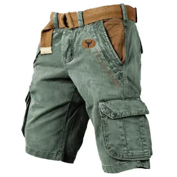 Heren Outdoor Cargoshort met Praktische Zakken