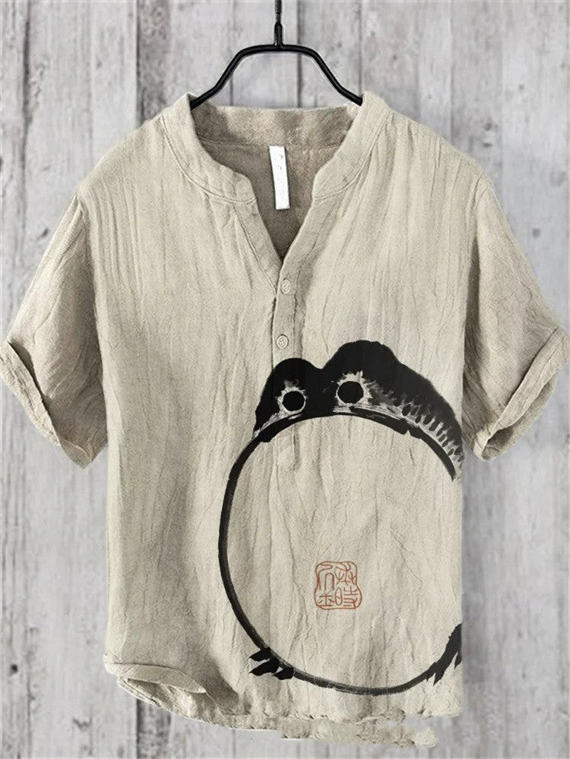 Liam – Three-button National Trendy Style Shirt