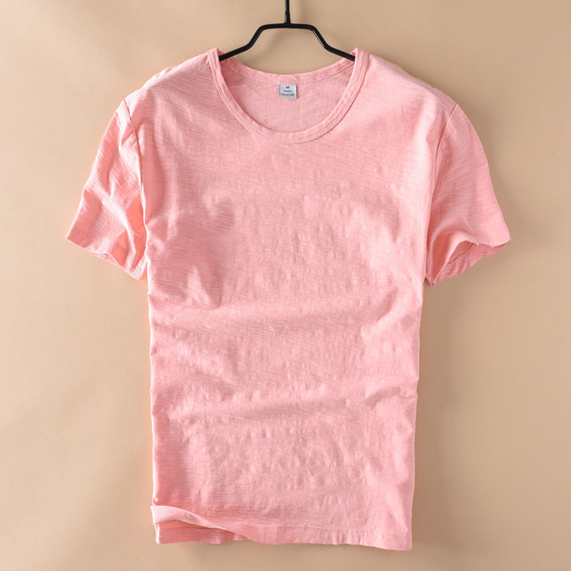 Tim – Breathable Short Sleeve T-shirt in Solid Color