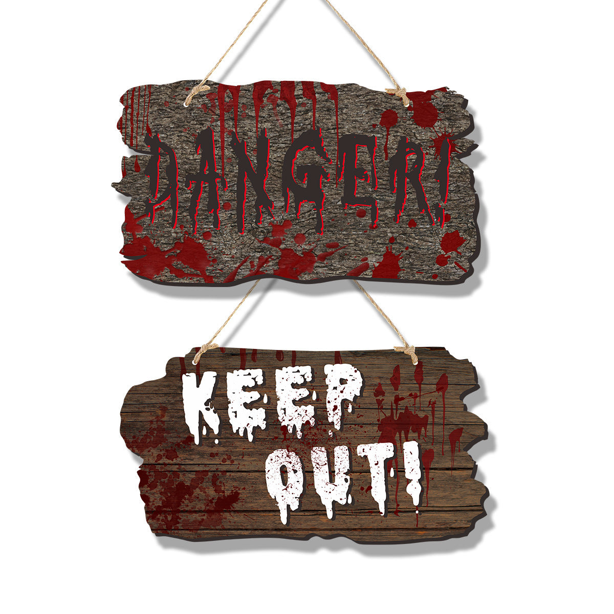 Halloween Doorboard Hanger Set - Funny and Spooky Decoration for Halloween Parties and Trick-or-Treat