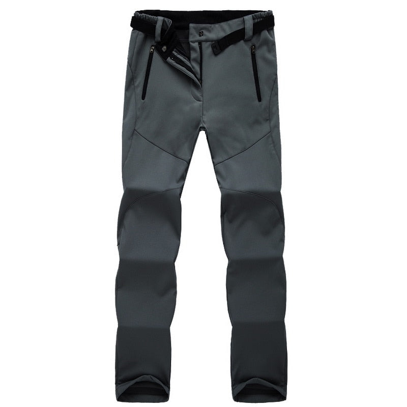 Women's Outdoor Hiking Pants Softshell Waterproof and Warm – Ideal for Trekking, Hiking and Daily Use