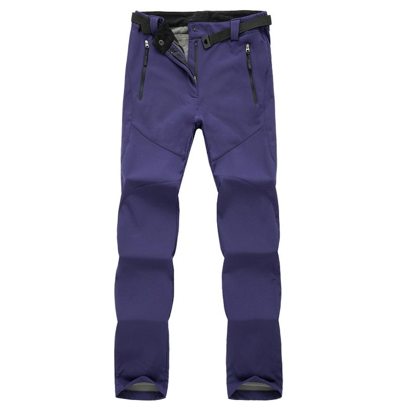 Women's Outdoor Hiking Pants Softshell Waterproof and Warm – Ideal for Trekking, Hiking and Daily Use