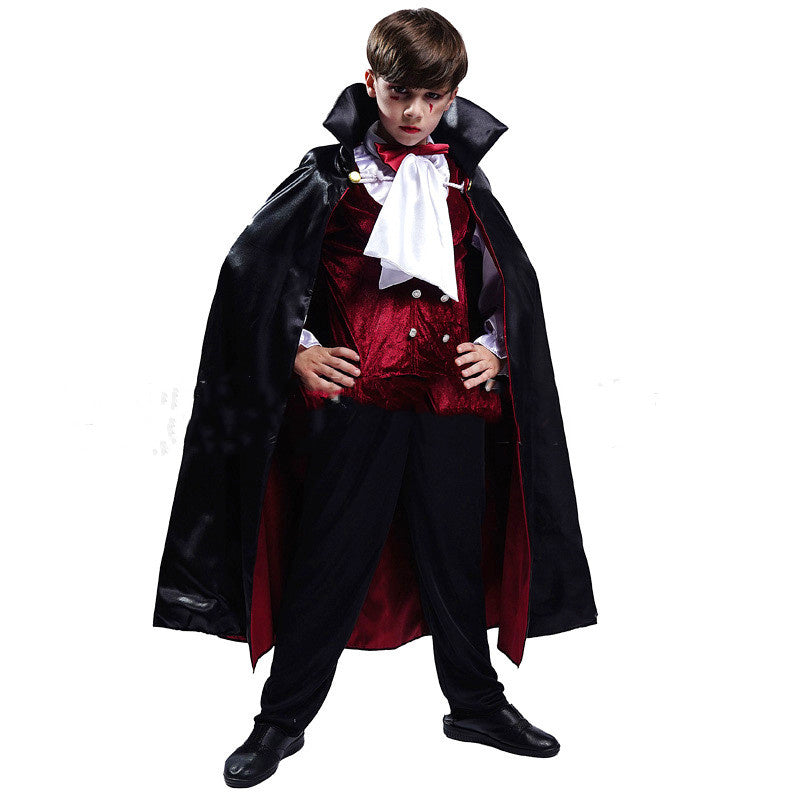 Halloween Kids Vampire Costume - Boys Costume for Halloween Party and Dressing Up
